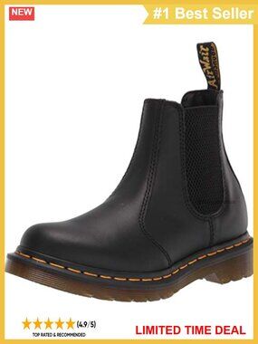 Smooth Leather Chelsea Ankle Boots Slip On Work Boots
